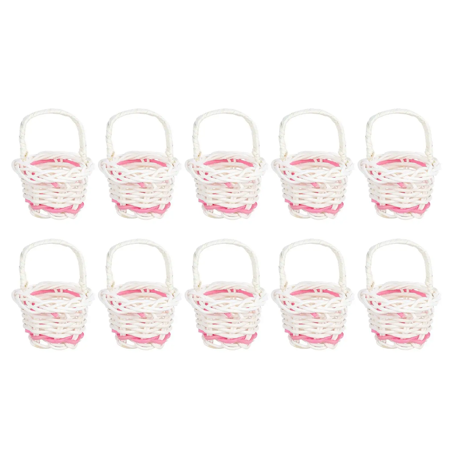 10 PCS Outdoor Rattan Shopping Basket Baby Tiny Laundry Hamper with Lid Mini Woven Baskets Handles
10 PCS Outdoor Rattan Shopping Basket Baby Tiny Laundry Hamper with Lid Mini Woven Baskets Handles