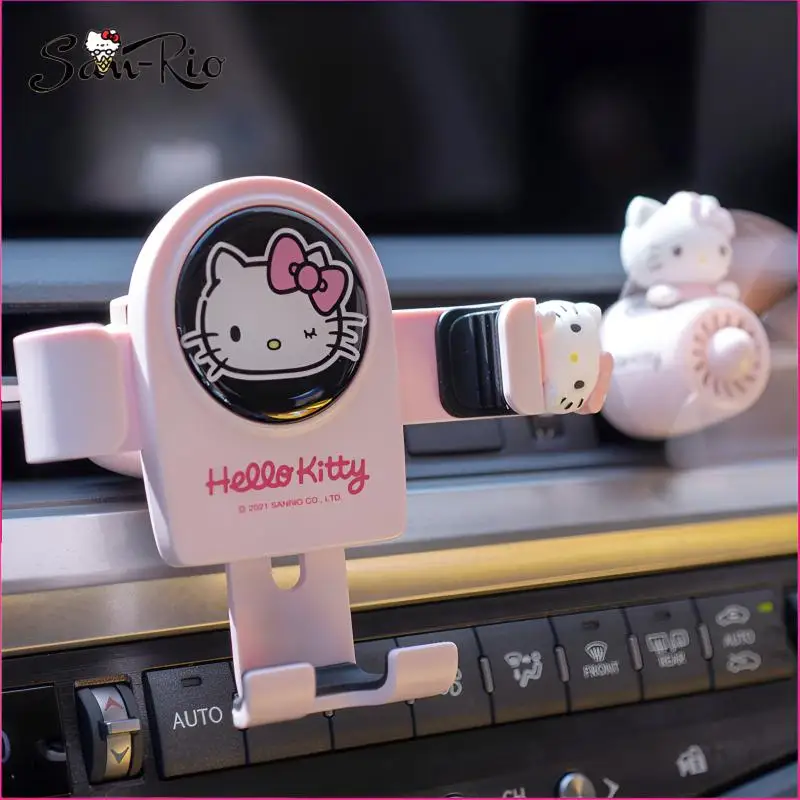 Hello Kitty Car Mobile Phone Bracket Sanrio Cars Perfume Small Fan Car Interior Accessories Kawaii Automotive Navigation Bracket
Hello Kitty Car Mobile Phone Bracket Sanrio Cars Perfume Small Fan Car Interior Accessories Kawaii Automotive Navigation Bracket