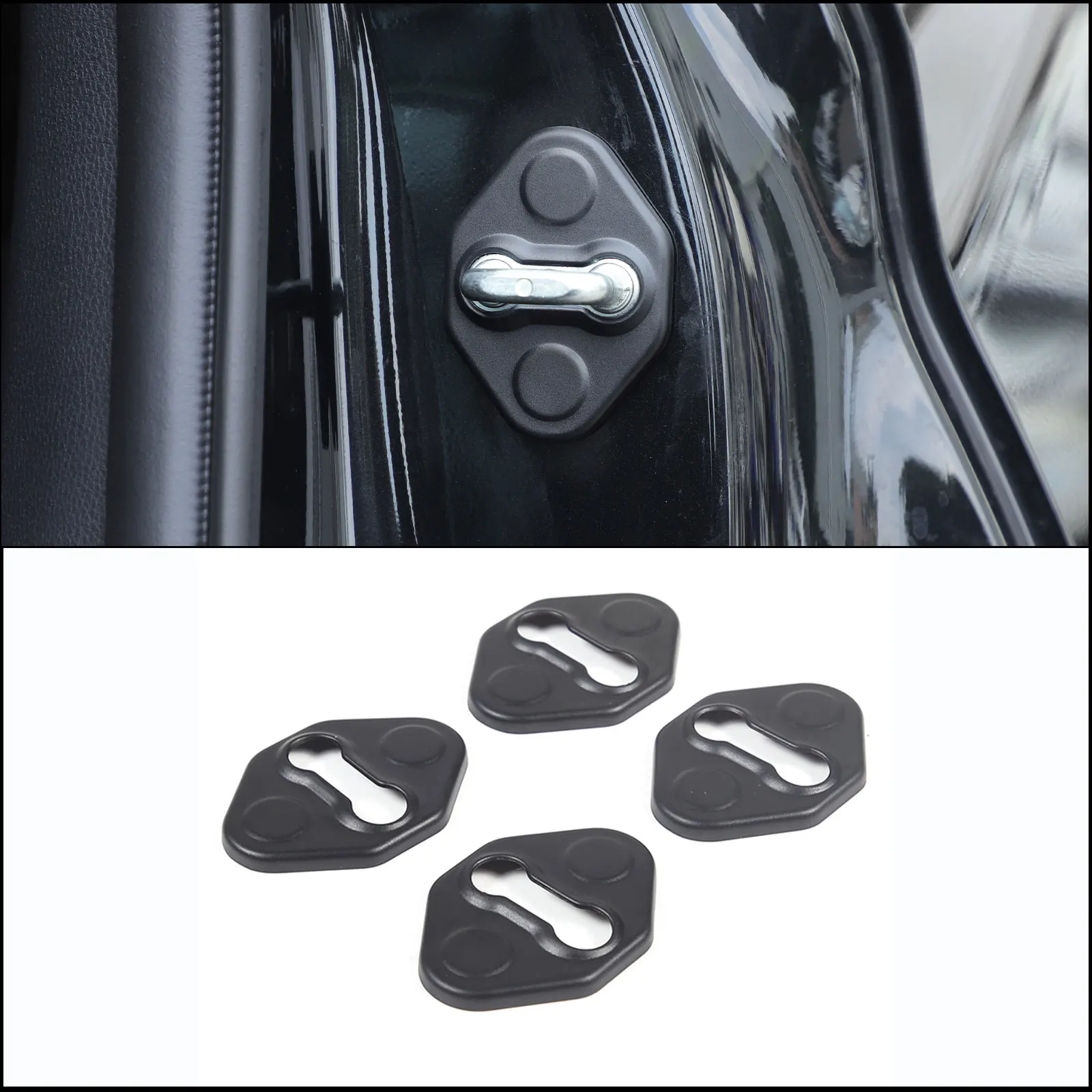 cheya ABS Car Door Lock Sleeve Car Door Latch Protection Cover for Toyota Highlander 2022+ Auto Accessories 4 Pcs
cheya ABS Car Door Lock Sleeve Car Door Latch Protection Cover for Toyota Highlander 2022+ Auto Accessories 4 Pcs