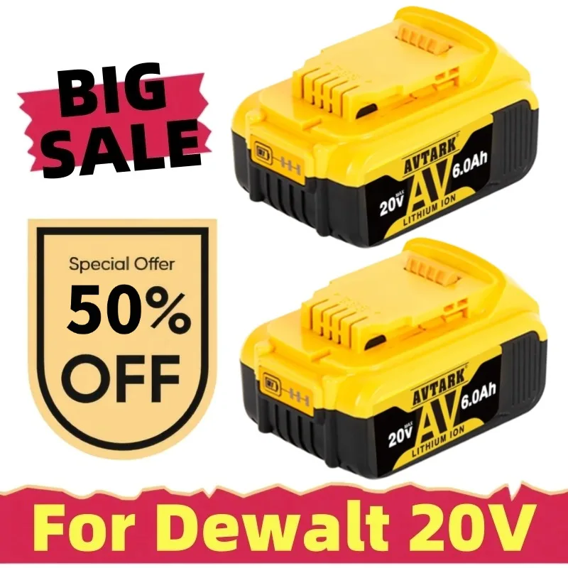 2025 New 100% Original 20V for Dewalt Power Tool Battery DCB206 20V 18.0Ah Battery DCB206 20V Battery DCB205 DCB200
2025 New 100% Original 20V for Dewalt Power Tool Battery DCB206 20V 18.0Ah Battery DCB206 20V Battery DCB205 DCB200