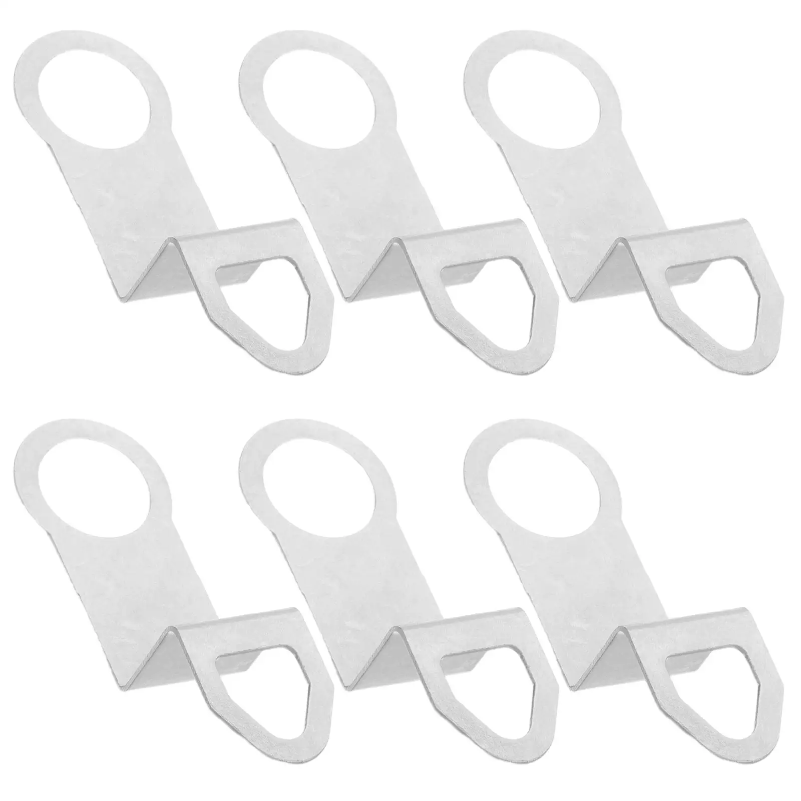 6pcs Clock Hooks Wall Back Metal Bracket for Quartz Clock Parts Hanging Smooth Finish Easy Installation Universal
6pcs Clock Hooks Wall Back Metal Bracket for Quartz Clock Parts Hanging Smooth Finish Easy Installation Universal