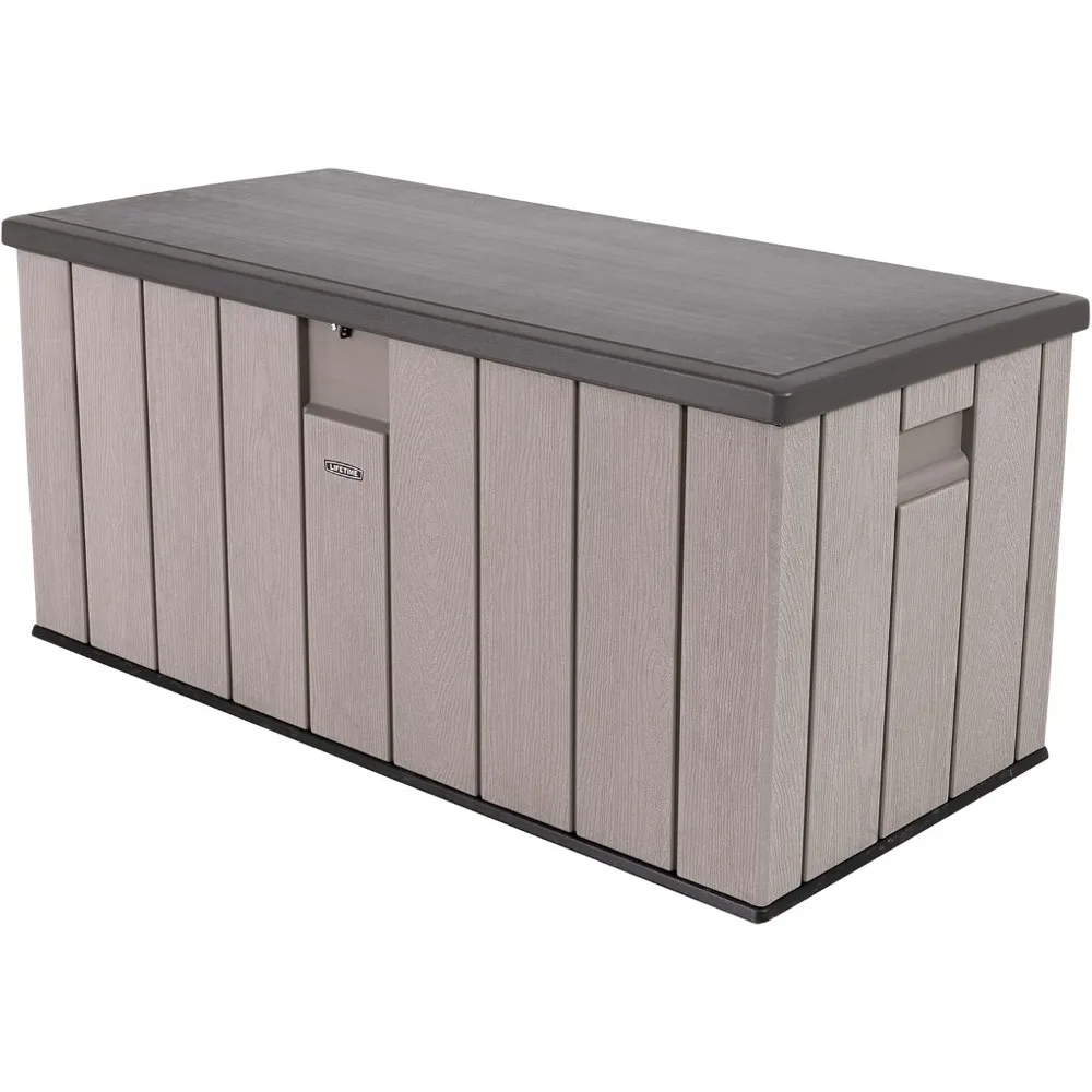 LIFETIME 150 Gallon Outdoor Storage Box, Gray Lid, 150.2 x 71.8 x 70 cm, Grey, 60362
LIFETIME 150 Gallon Outdoor Storage Box, Gray Lid, 150.2 x 71.8 x 70 cm, Grey, 60362