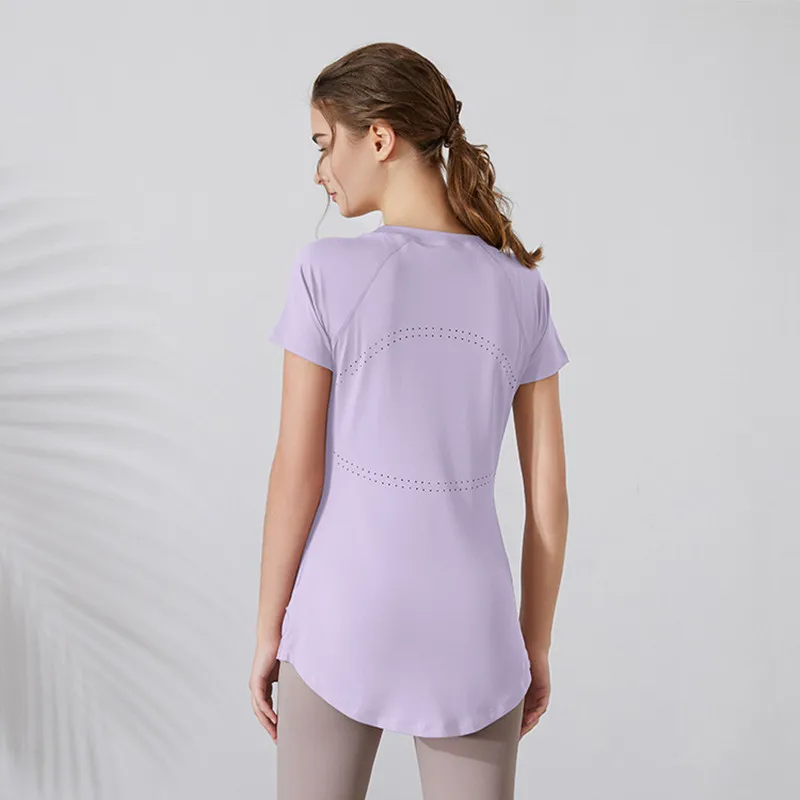 2025 Yoga Clothes Women Top Short Sleeve Sportswear Woman Gym Running T-shirt Yoga Wear Fitness Pilates Blouse Yoga Clothing
2025 Yoga Clothes Women Top Short Sleeve Sportswear Woman Gym Running T-shirt Yoga Wear Fitness Pilates Blouse Yoga Clothing