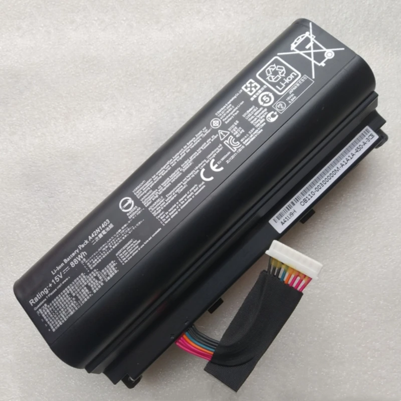 A42N1403 A42LM93 A42LM9H Laptop Battery For Asus ROG G751 G751J-BHI7T25 G751JY G751JL G751JM G751JT-CH71 GFX71JY GFX71J GFX71JT
A42N1403 A42LM93 A42LM9H Laptop Battery For Asus ROG G751 G751J-BHI7T25 G751JY G751JL G751JM G751JT-CH71 GFX71JY GFX71J GFX71JT