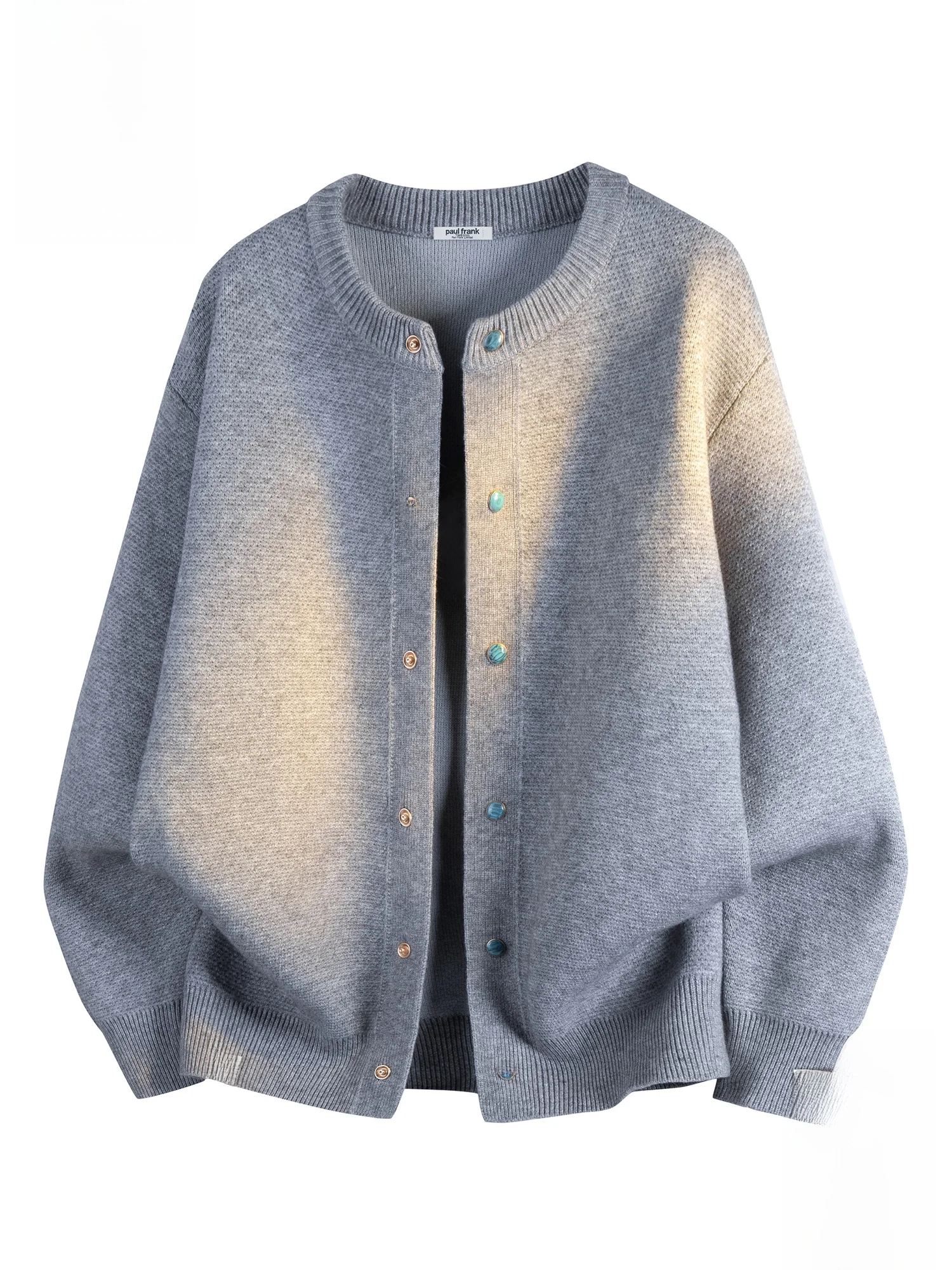 PaulFrank round Ne Casual Knitted Sweater Cardigan Men's Winter Warm Outerwear Button up Soft Polyester Blend Long Sve
PaulFrank round Ne Casual Knitted Sweater Cardigan Men's Winter Warm Outerwear Button up Soft Polyester Blend Long Sve