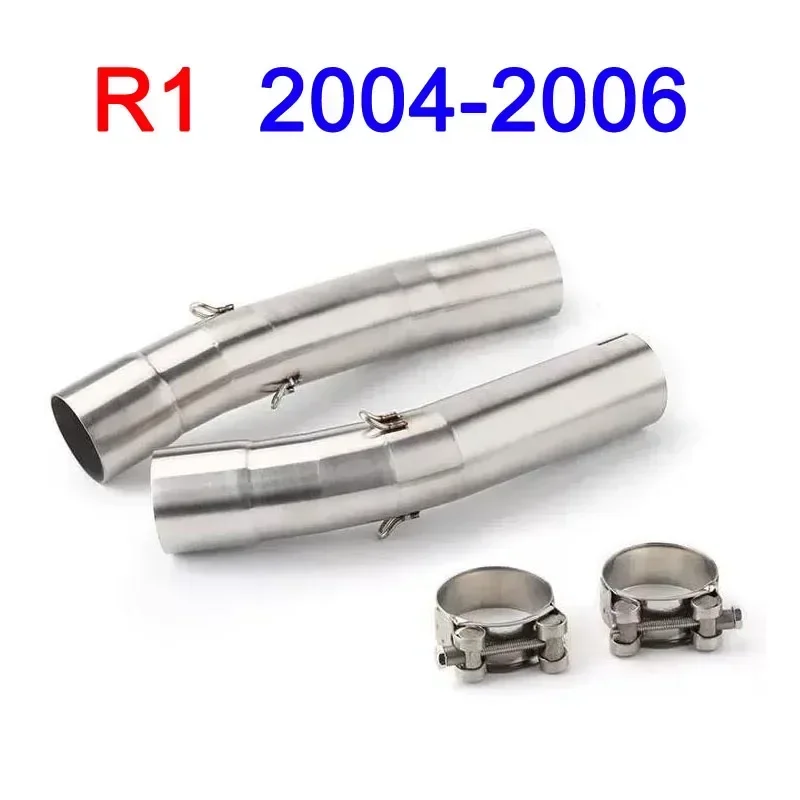Slip-on Exhaust For Yamaha YZF-R1 2004 2005 2006 2007 2008 2009 2010 2011 2012 2013 2014 Motorcycle Exhaust Middle Link Pip Jiu
Slip-on Exhaust For Yamaha YZF-R1 2004 2005 2006 2007 2008 2009 2010 2011 2012 2013 2014 Motorcycle Exhaust Middle Link Pip Jiu