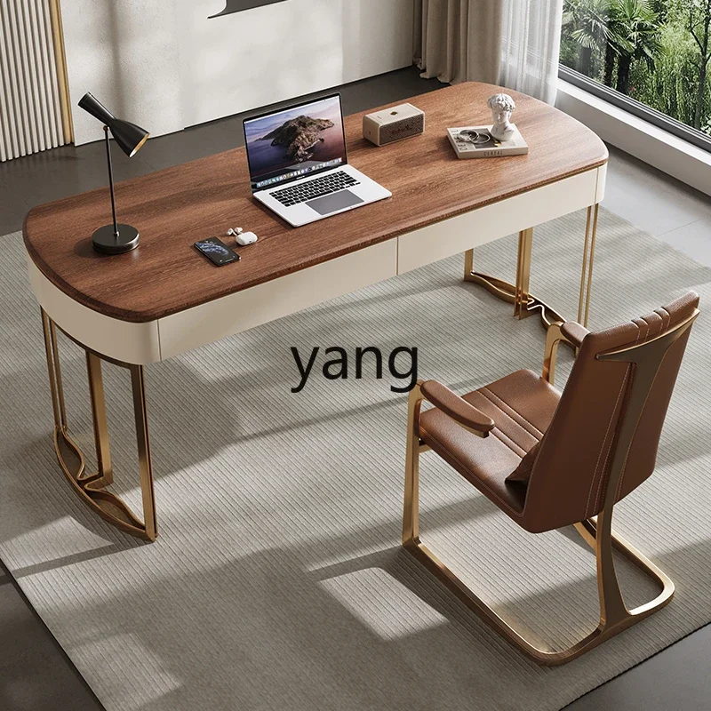LMMsolid wood office desk light luxury modern simple home study writing desk
LMMsolid wood office desk light luxury modern simple home study writing desk