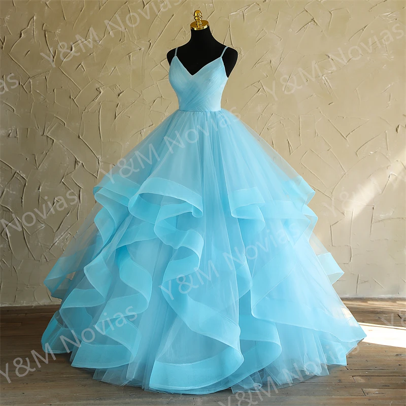 Небесно-голубые платья Quinceanera в стиле бохо по индивидуальному заказу, милое платье на тонких бретельках, простое вечернее платье принцессы, Vestidos De Quinceanera
Небесно-голубые платья Quinceanera в стиле бохо по индивидуальному заказу, милое платье на тонких бретельках, простое вечернее платье принцессы, Vestidos De Quinceanera
