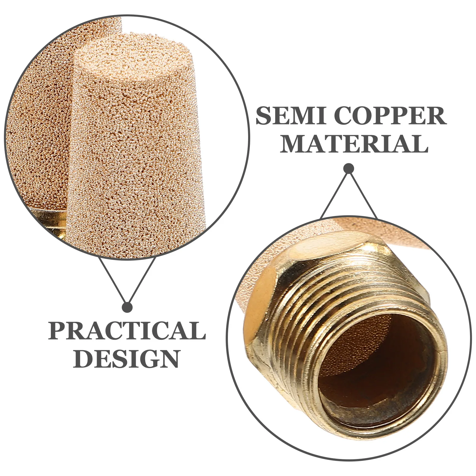 8pcs Solenoid Valves Valve Replacement Threaded Solenoid Muffler Valves Replacement Cylinder Cylinder Accessories Fitting 1/4\
8pcs Solenoid Valves Valve Replacement Threaded Solenoid Muffler Valves Replacement Cylinder Cylinder Accessories Fitting 1/4\