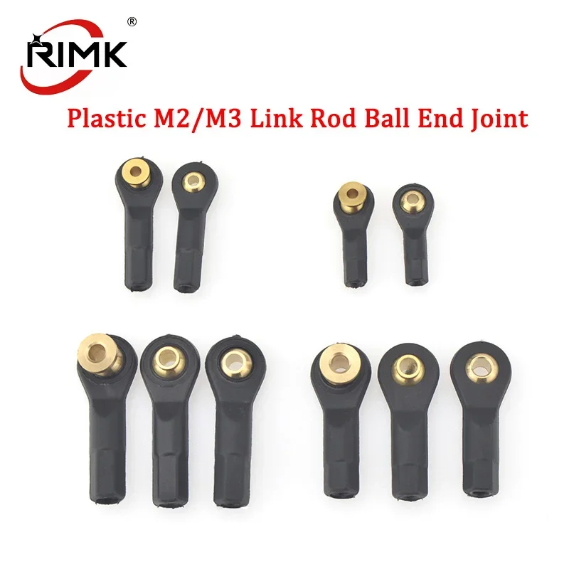 Plastic M2/M3 Rod End Ball Head Holder Tie Rod Ends Wear Resisting Ball Joints For Rc Boat Car Airplane Trucks Buggys (10pcs)
Plastic M2/M3 Rod End Ball Head Holder Tie Rod Ends Wear Resisting Ball Joints For Rc Boat Car Airplane Trucks Buggys (10pcs)