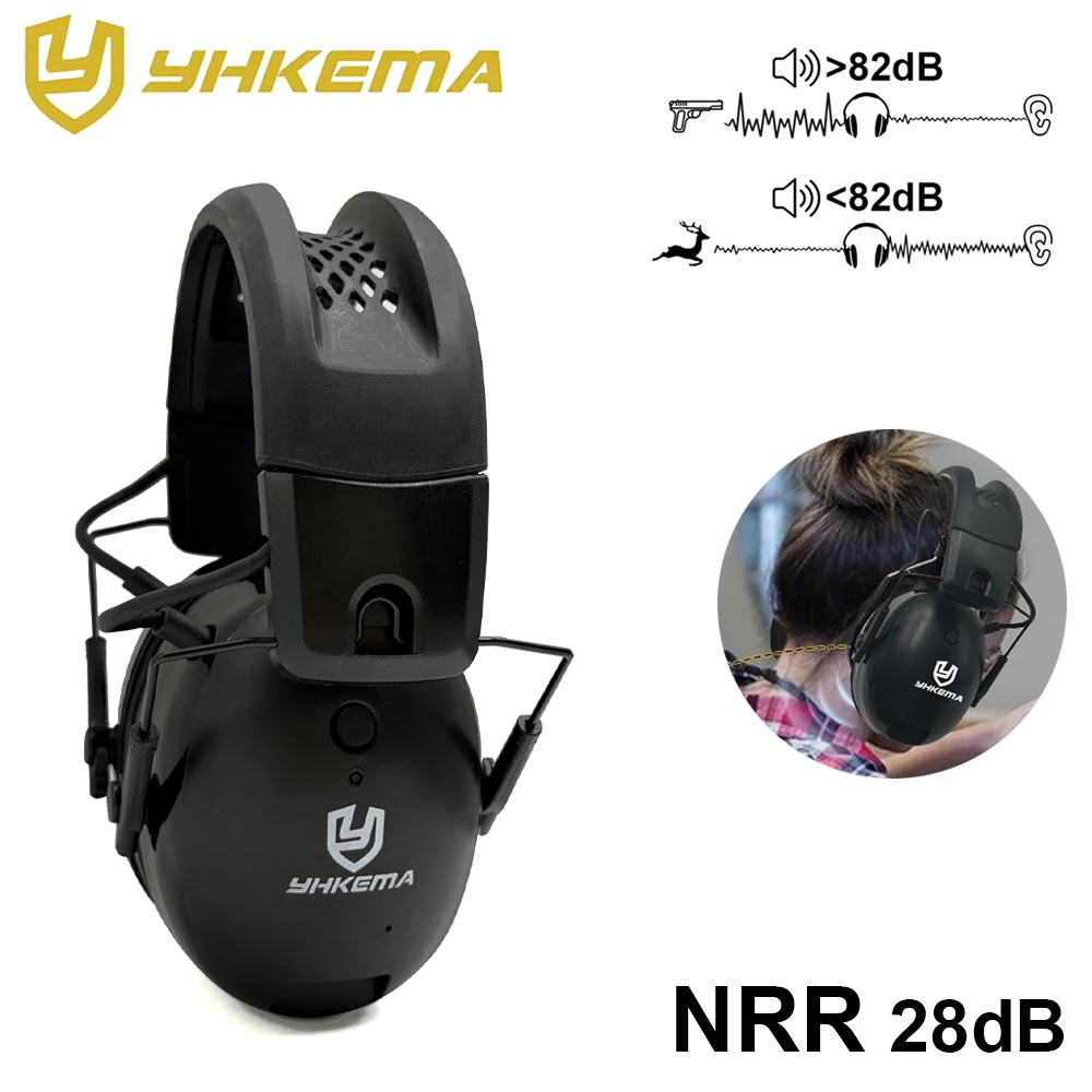 YHKEMA Bluetooth Headphones Electronic Noise Cancelling Hearing Protection Headset Tactical Gel Ear Protective Earmuffs
YHKEMA Bluetooth Headphones Electronic Noise Cancelling Hearing Protection Headset Tactical Gel Ear Protective Earmuffs