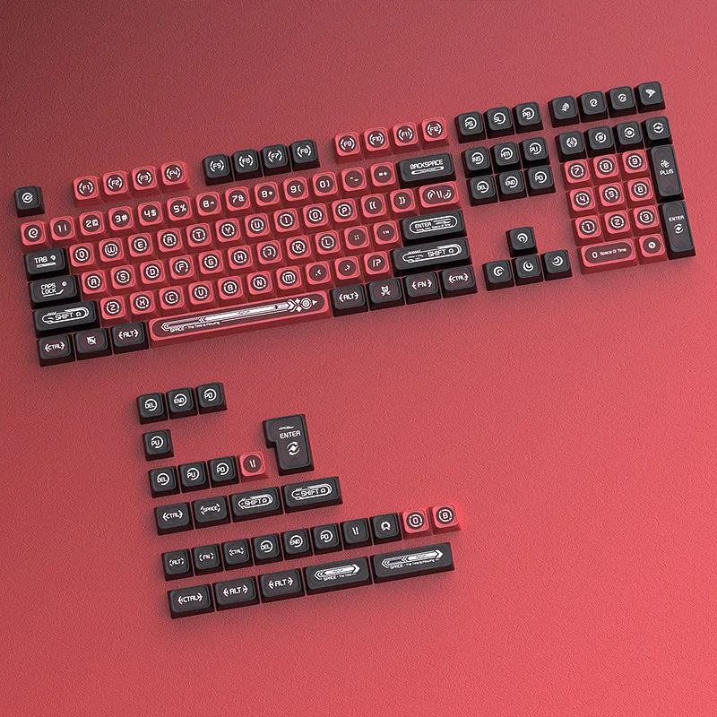 opal black and red double-spell keycap original small full set of mechanical keyboard hot sublimation
opal black and red double-spell keycap original small full set of mechanical keyboard hot sublimation