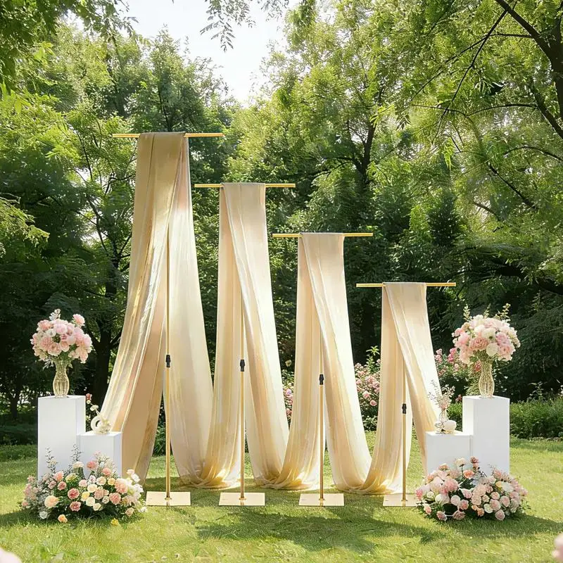 Romantic Outdoor Lawn Backdrop Stand Fabric Lace Rack Metal Background Support For Wedding Birthday Party Baby Shower Decoration
Romantic Outdoor Lawn Backdrop Stand Fabric Lace Rack Metal Background Support For Wedding Birthday Party Baby Shower Decoration