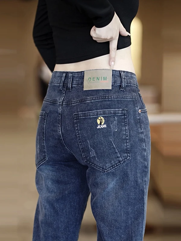 High-End Men's Jeans Casual Straight Leg Wear-Resistant Work Pants Loose Fit Cotton Stretch Denim Modern Style Youth Fashion
High-End Men's Jeans Casual Straight Leg Wear-Resistant Work Pants Loose Fit Cotton Stretch Denim Modern Style Youth Fashion