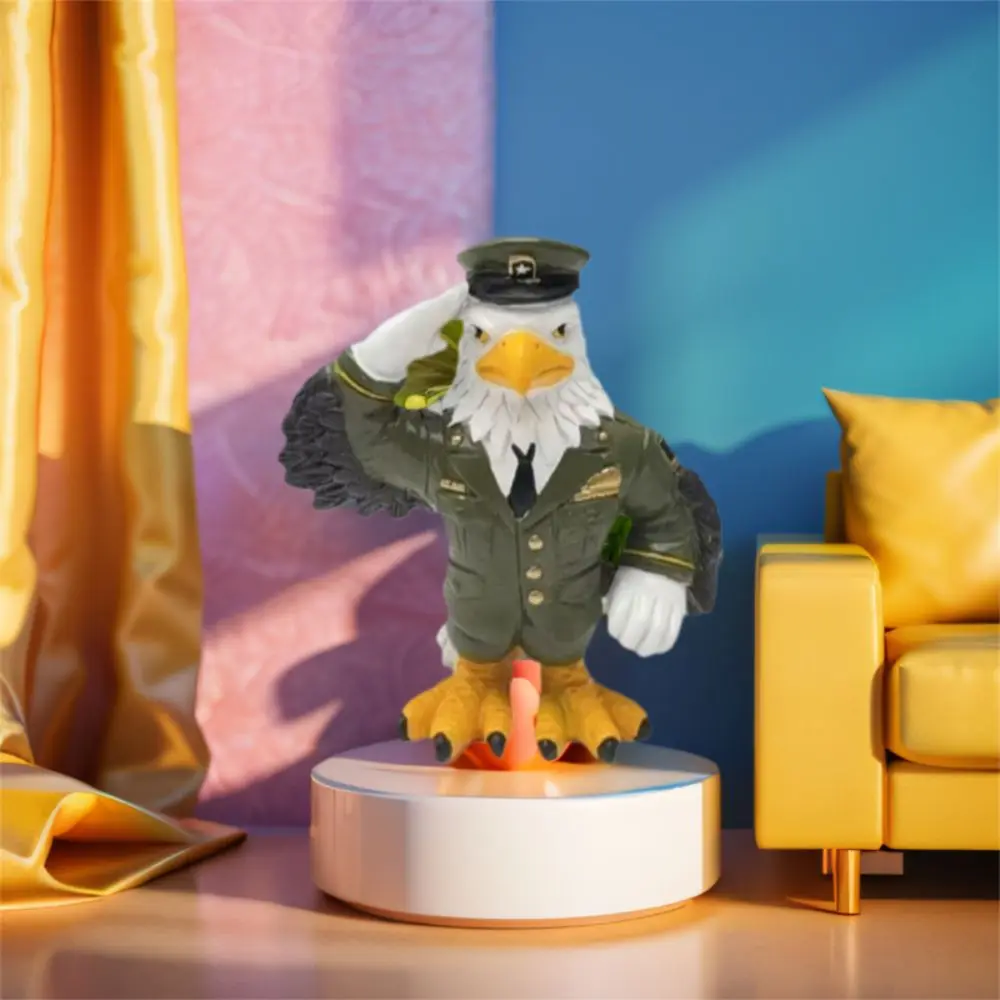 Crafts Resin Eagle Ornament Cute Art Animal Sculpture Waterproof Cartoon Miniatures Figurine Office
Crafts Resin Eagle Ornament Cute Art Animal Sculpture Waterproof Cartoon Miniatures Figurine Office