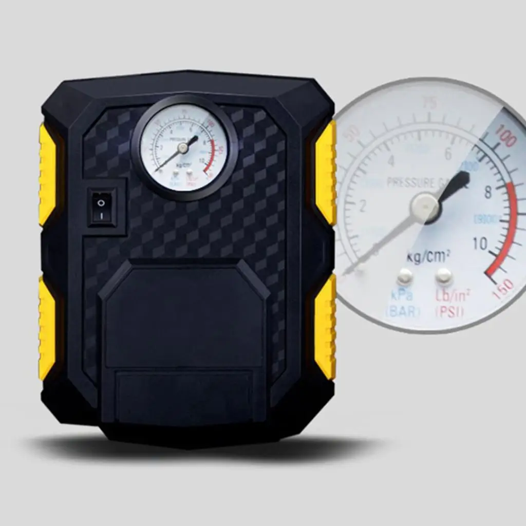 Портативный автомобильный компрессор 150PSI с цифровым дисплеем и LED-подсветкой, насос 12В для автомобиля и мотоцикла
Портативный автомобильный компрессор 150PSI с цифровым дисплеем и LED-подсветкой, насос 12В для автомобиля и мотоцикла