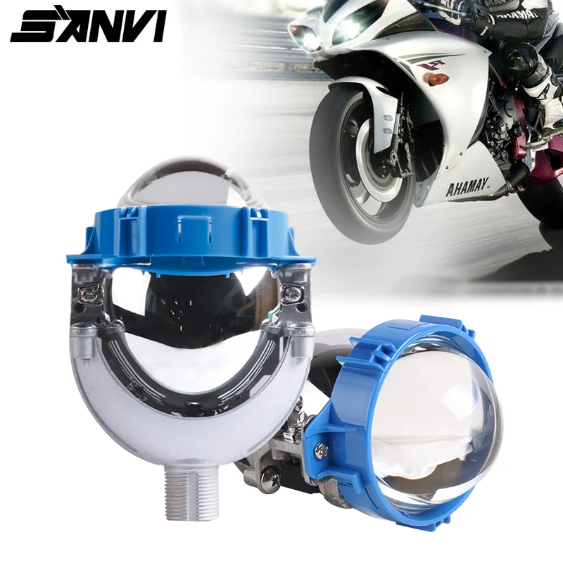 SANVI H8 Bi LED Projector Lens 3.0 for Motorcycle H4 H7 9005 9006 Car Motorbike Headlight Retrofit Kits 
SANVI H8 Bi LED Projector Lens 3.0 for Motorcycle H4 H7 9005 9006 Car Motorbike Headlight Retrofit Kits