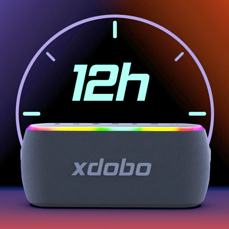 XDOBO X8 III Bluetooth Speaker IPX7 Waterproof Outdoor Column 60W Power Wireless Subwoofer With TF/USB/BT Playback Boom box
XDOBO X8 III Bluetooth Speaker IPX7 Waterproof Outdoor Column 60W Power Wireless Subwoofer With TF/USB/BT Playback Boom box