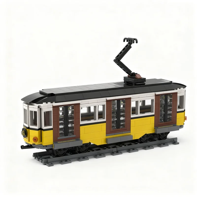 613PCS MOC Creative Model Typical Milanese Tram Type Custom Building Blocks DIY Ideas Assembly Display Gift Decoration Home Set
613PCS MOC Creative Model Typical Milanese Tram Type Custom Building Blocks DIY Ideas Assembly Display Gift Decoration Home Set