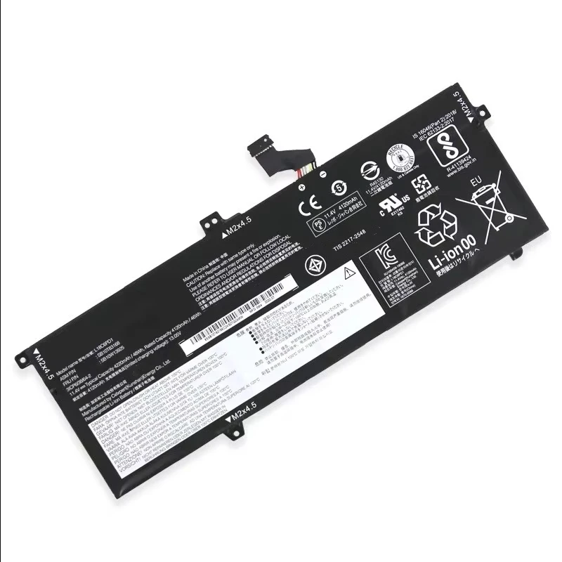 Laptop Battery L18M6PD2 L18C6PD2 L18M6PD1 L18C6PD1 L18L6PD1 L18D6PD1 For ThinkPad X13 Yoga X390 X395 02DL017 02DL019 48WH
Laptop Battery L18M6PD2 L18C6PD2 L18M6PD1 L18C6PD1 L18L6PD1 L18D6PD1 For ThinkPad X13 Yoga X390 X395 02DL017 02DL019 48WH