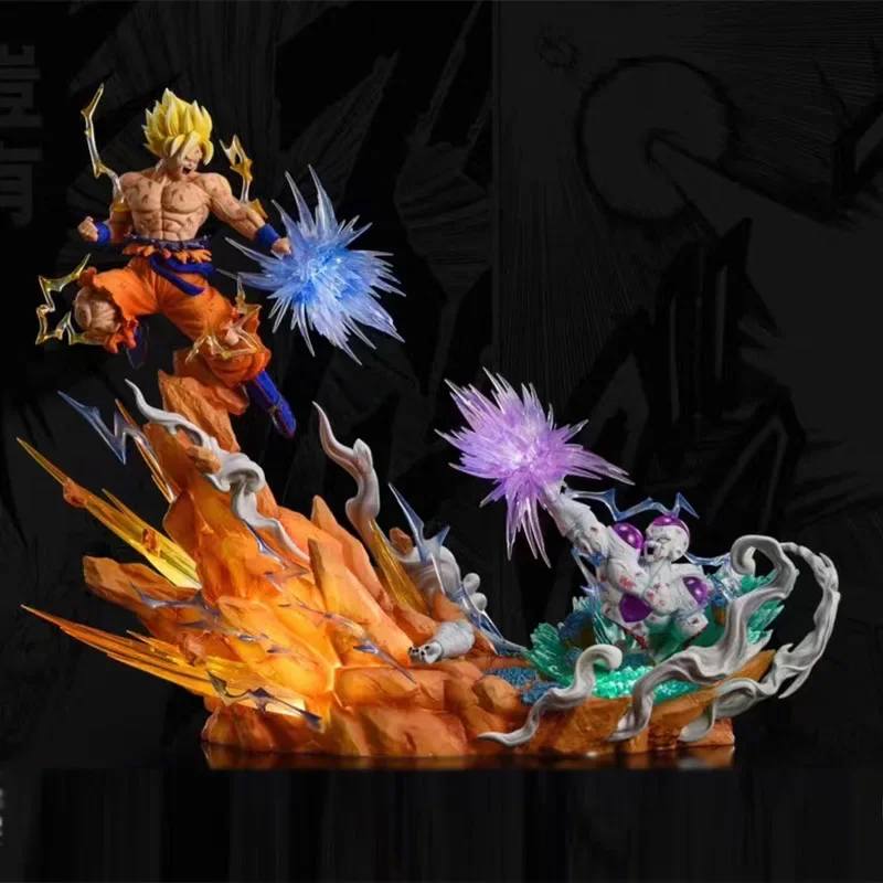 Dragon Ball Frieza Figures Son Goku Vs Frieza Action Figures PVC Anime Collection Statue Model Toys Desktop Decoration Gifts
Dragon Ball Frieza Figures Son Goku Vs Frieza Action Figures PVC Anime Collection Statue Model Toys Desktop Decoration Gifts