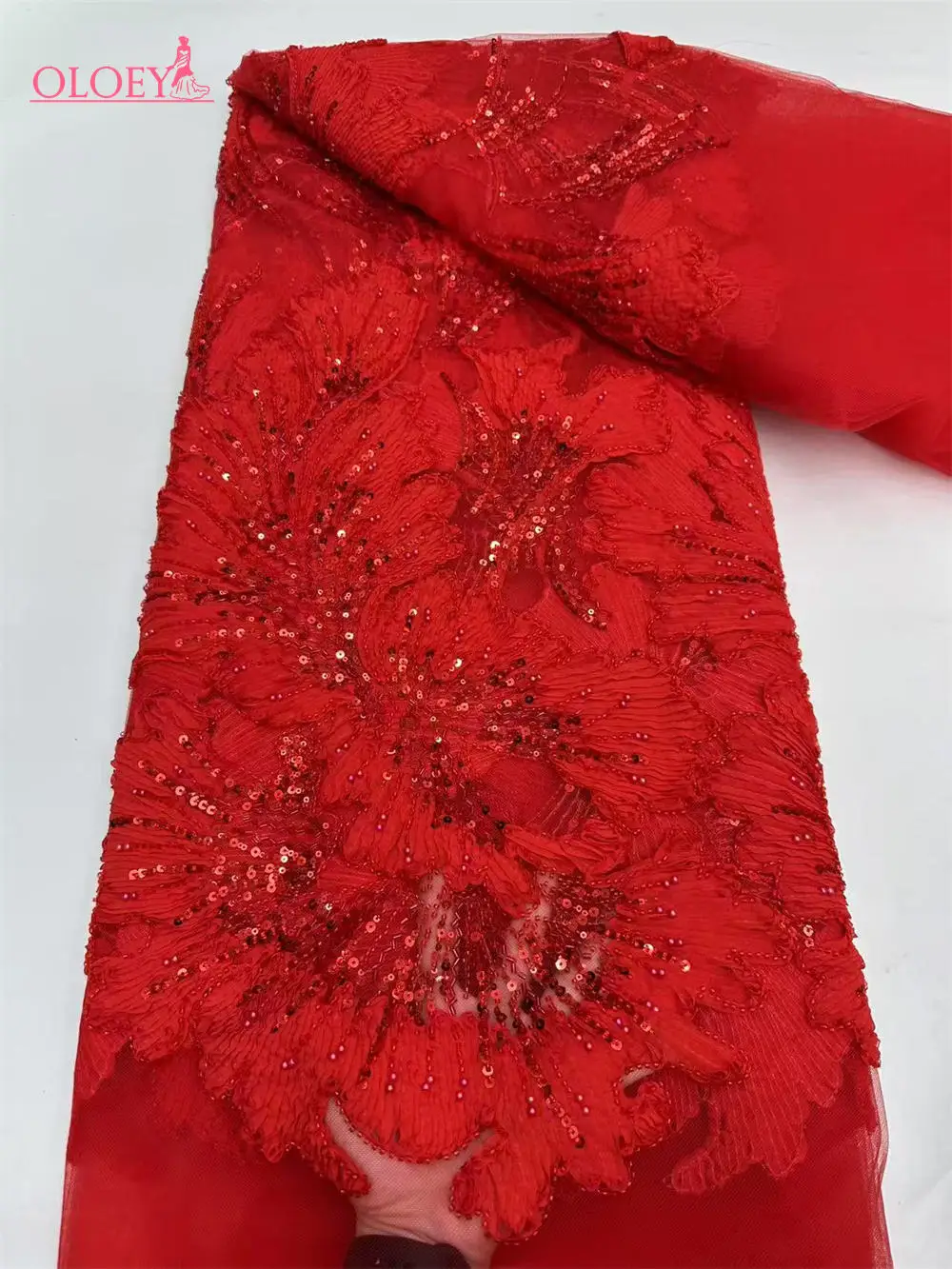 2025 Fashion French Embroidery Beaded Lace Fabric African Nigerian With Sequins Lace Fabric For Wedding Dress
2025 Fashion French Embroidery Beaded Lace Fabric African Nigerian With Sequins Lace Fabric For Wedding Dress