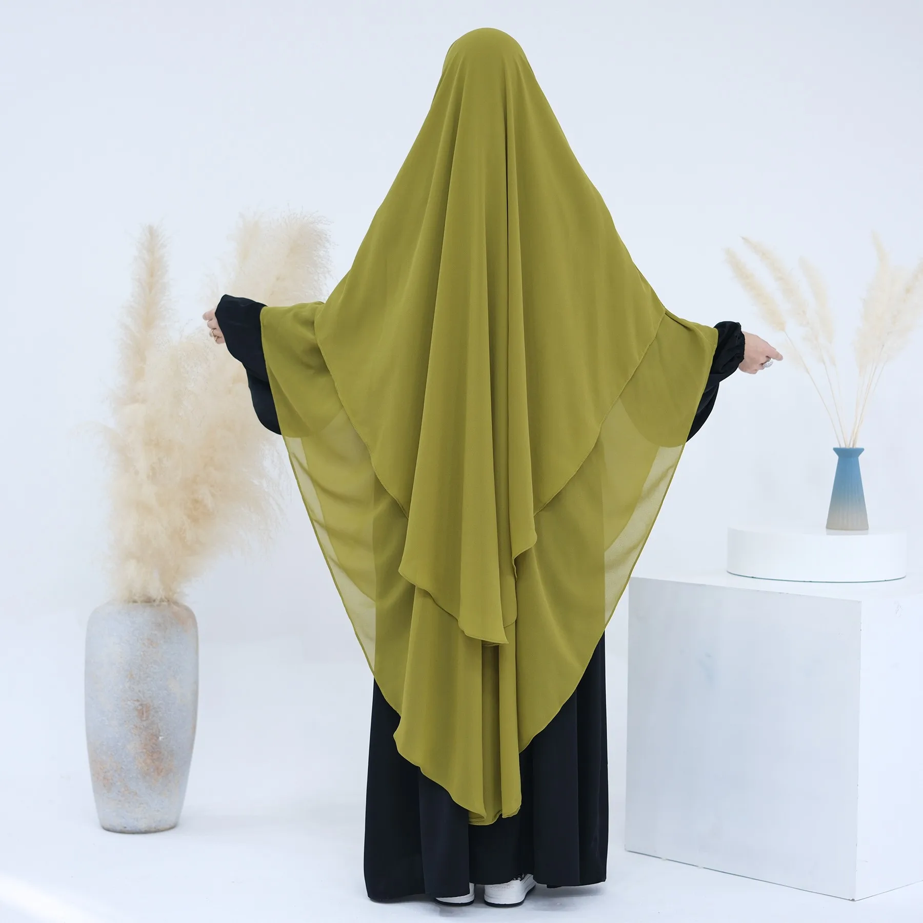 Chiffon Hijab Solid Color Oversized Double Layer Hijabs Wide Hem Teal Islamic Scarf Maxi Length Burgundy Headscarf Dusty Pink
Chiffon Hijab Solid Color Oversized Double Layer Hijabs Wide Hem Teal Islamic Scarf Maxi Length Burgundy Headscarf Dusty Pink