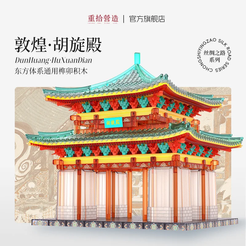 Восстановить строительство врезного и шипового строительного блока Dunhuang Huxuan Hall, тяжелый карниз, арка ведра Guochao
Восстановить строительство врезного и шипового строительного блока Dunhuang Huxuan Hall, тяжелый карниз, арка ведра Guochao