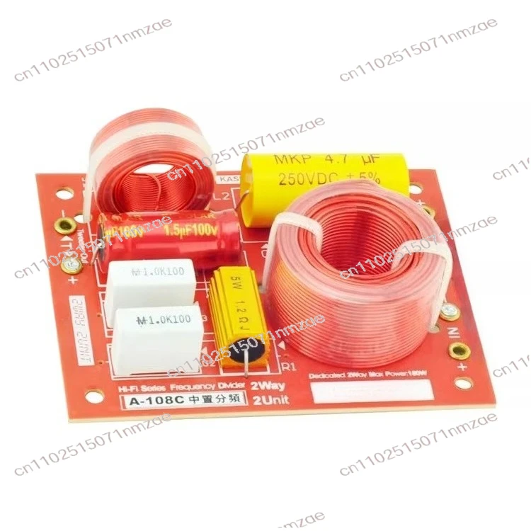 2pcs Central Channel Audio Speaker Frequency Divider Crossover Filters A-108C 2 Way 3 Unit 130W
2pcs Central Channel Audio Speaker Frequency Divider Crossover Filters A-108C 2 Way 3 Unit 130W