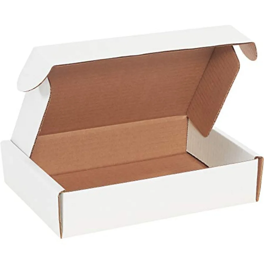 Kraft Corrugated Corrugated Cardboard Mailing Boxes, 10" x 4" x 4", Pack of 50, Crush-Proof, For Shipping, Mailing and Storing
Kraft Corrugated Corrugated Cardboard Mailing Boxes, 10" x 4" x 4", Pack of 50, Crush-Proof, For Shipping, Mailing and Storing