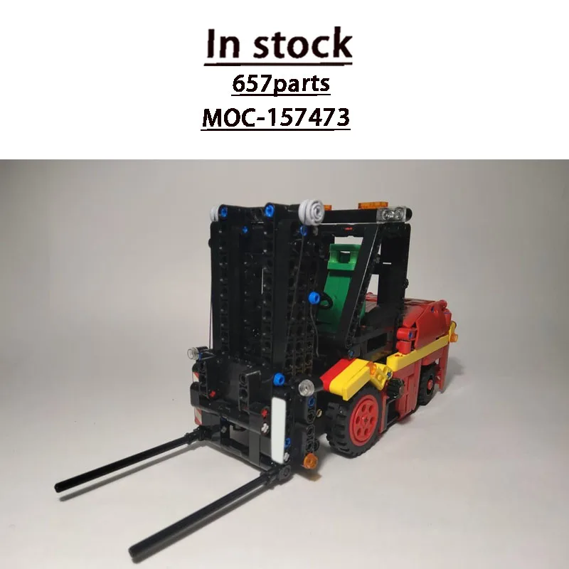 MOC-157473 Urban Farm Agricultural Forklift Building Block Model 657 Parts MOC Boys Children's Birthday Building Block Toy Gift
MOC-157473 Urban Farm Agricultural Forklift Building Block Model 657 Parts MOC Boys Children's Birthday Building Block Toy Gift