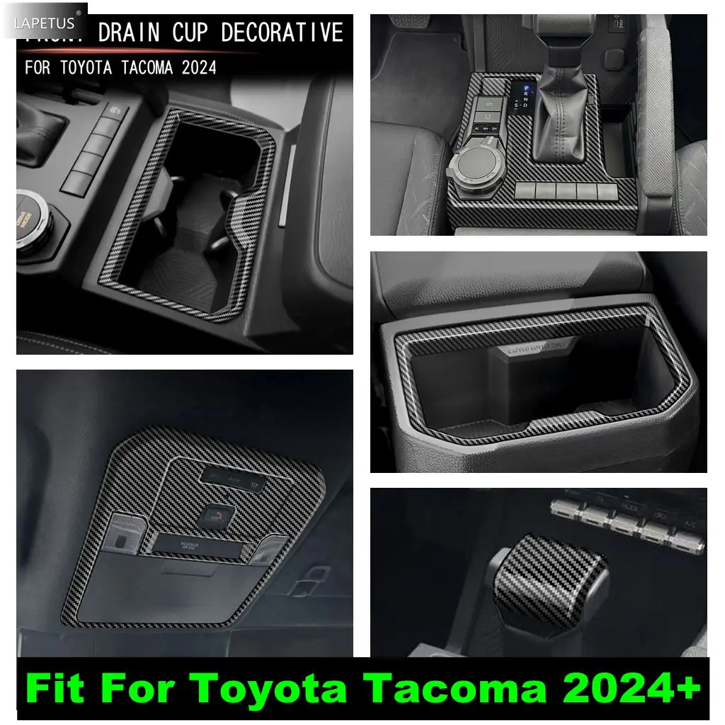 Read Light Lamp / Gear Shift Panel / Water Cup / Water Cup Panel Decor Cover Trim ABS Accessories For Toyota Tacoma 2024 2025
Read Light Lamp / Gear Shift Panel / Water Cup / Water Cup Panel Decor Cover Trim ABS Accessories For Toyota Tacoma 2024 2025