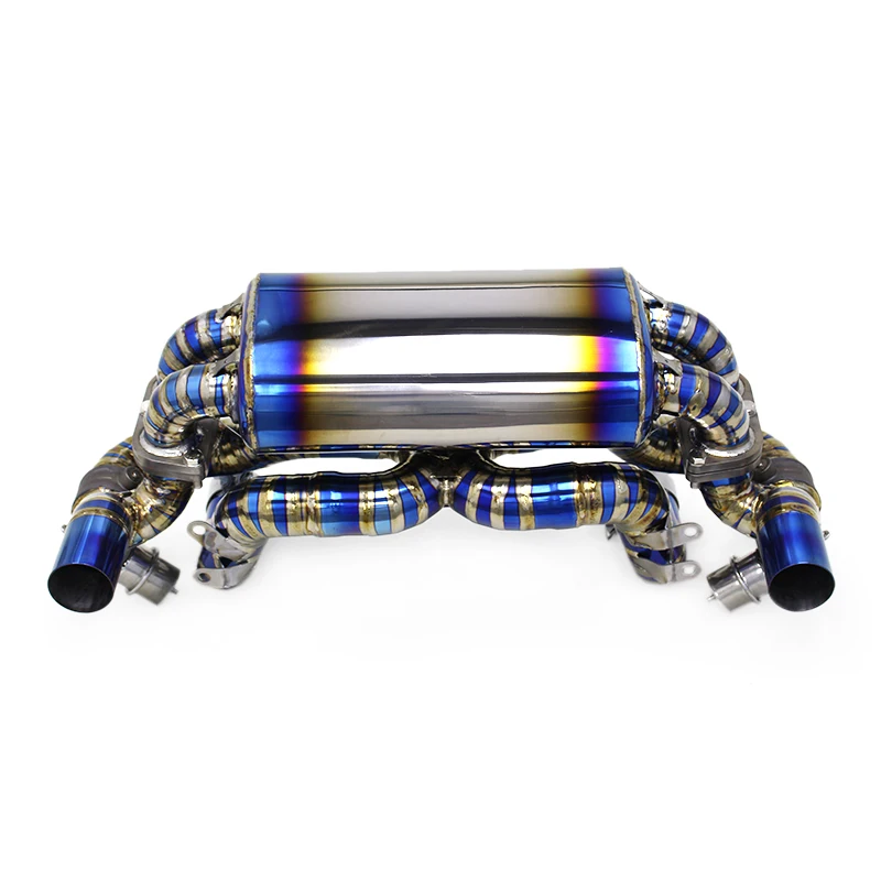 Race Sport Axle Back For Ferrari F430SC/F430 Scuderia/430 Scuderia/16M 4.3L 2009-2015 Valved Titanium Muffler Superfast Exhaust
Race Sport Axle Back For Ferrari F430SC/F430 Scuderia/430 Scuderia/16M 4.3L 2009-2015 Valved Titanium Muffler Superfast Exhaust