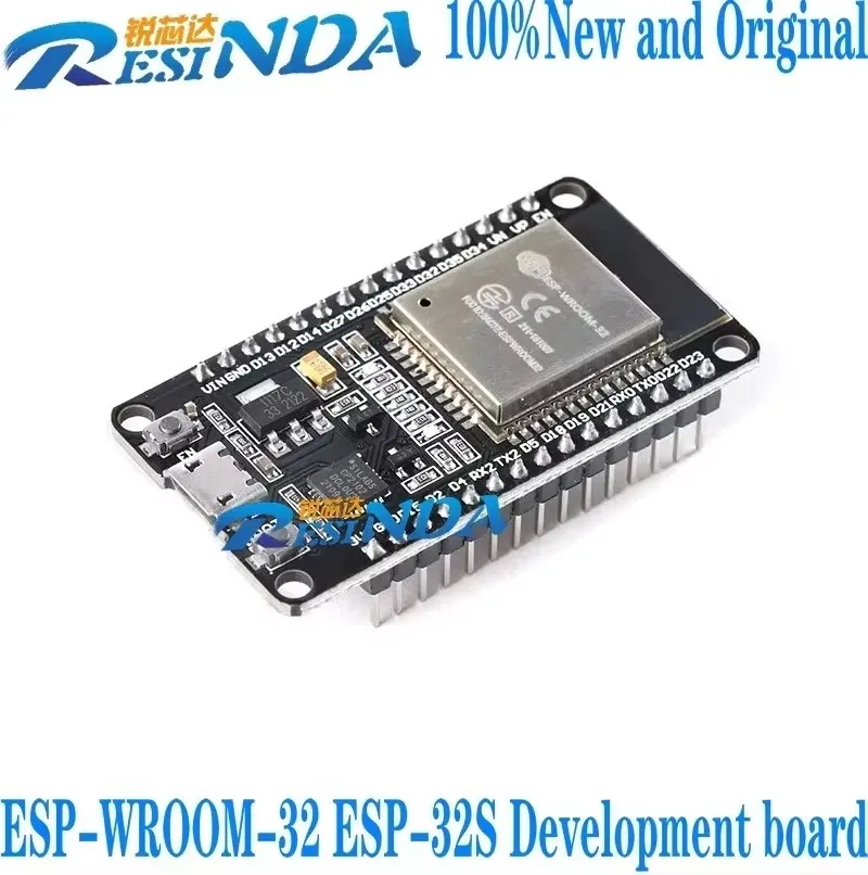 NodeMCU ESP-32S ESP-WROOM-32E WiFi плата разработки последовательный модуль WiFi Bluetooth подлинный продукт
NodeMCU ESP-32S ESP-WROOM-32E WiFi плата разработки последовательный модуль WiFi Bluetooth подлинный продукт