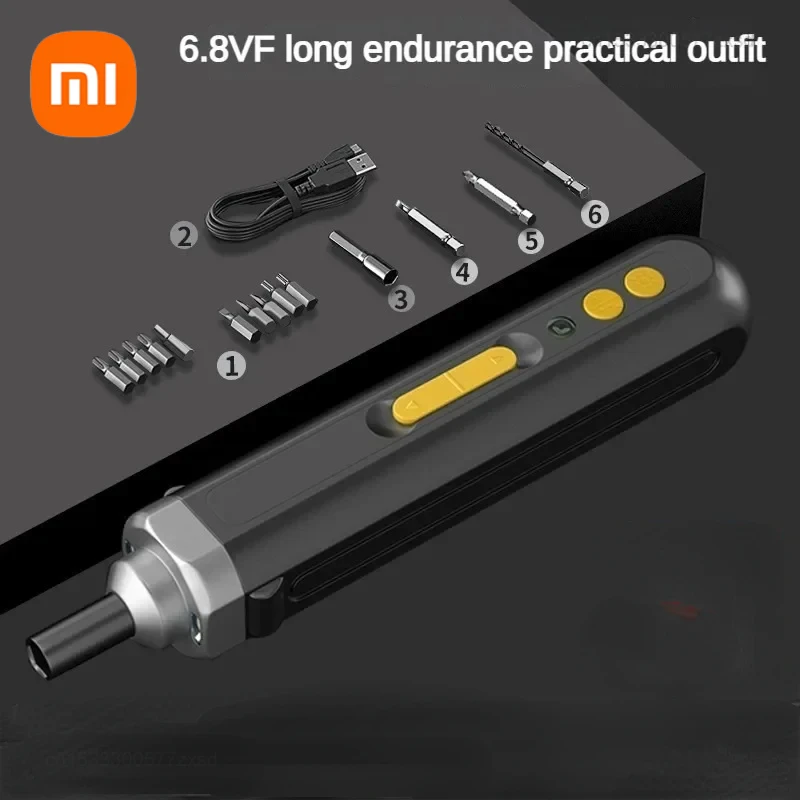 Многофункциональная электрическая отвертка Xiaomi 6,8/8,8 в, маленький набор, домашняя электрическая отвертка, электроинструмент для ремонта мобильных телефонов
Многофункциональная электрическая отвертка Xiaomi 6,8/8,8 в, маленький набор, домашняя электрическая отвертка, электроинструмент для ремонта мобильных телефонов