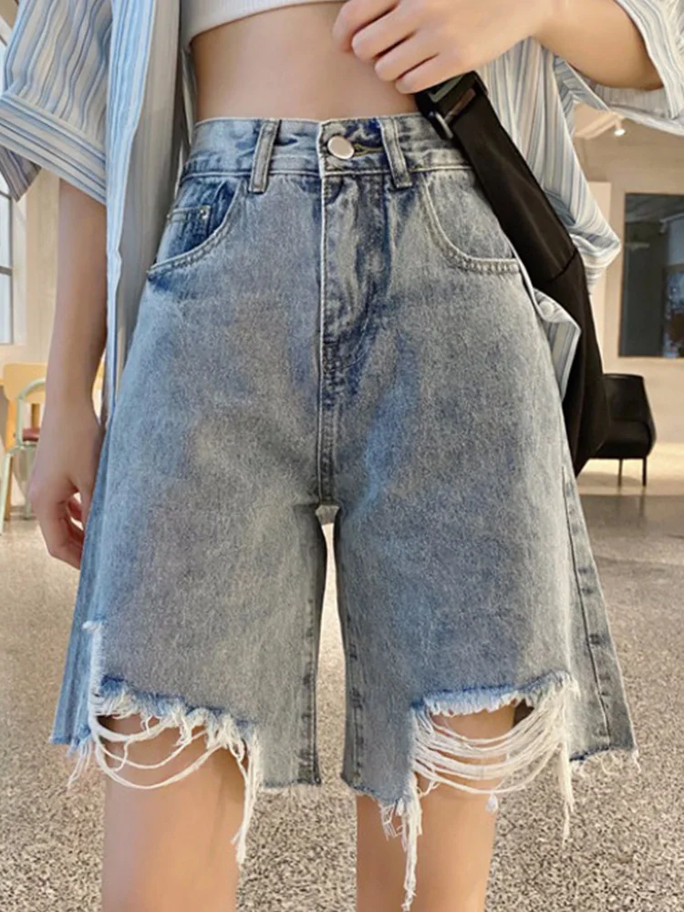 High Waist plus Size Denim Shorts Women's Summer Fashion 2026 New Style Slimming Straight Leg Five-Quarter Wide Leg Pants
High Waist plus Size Denim Shorts Women's Summer Fashion 2026 New Style Slimming Straight Leg Five-Quarter Wide Leg Pants