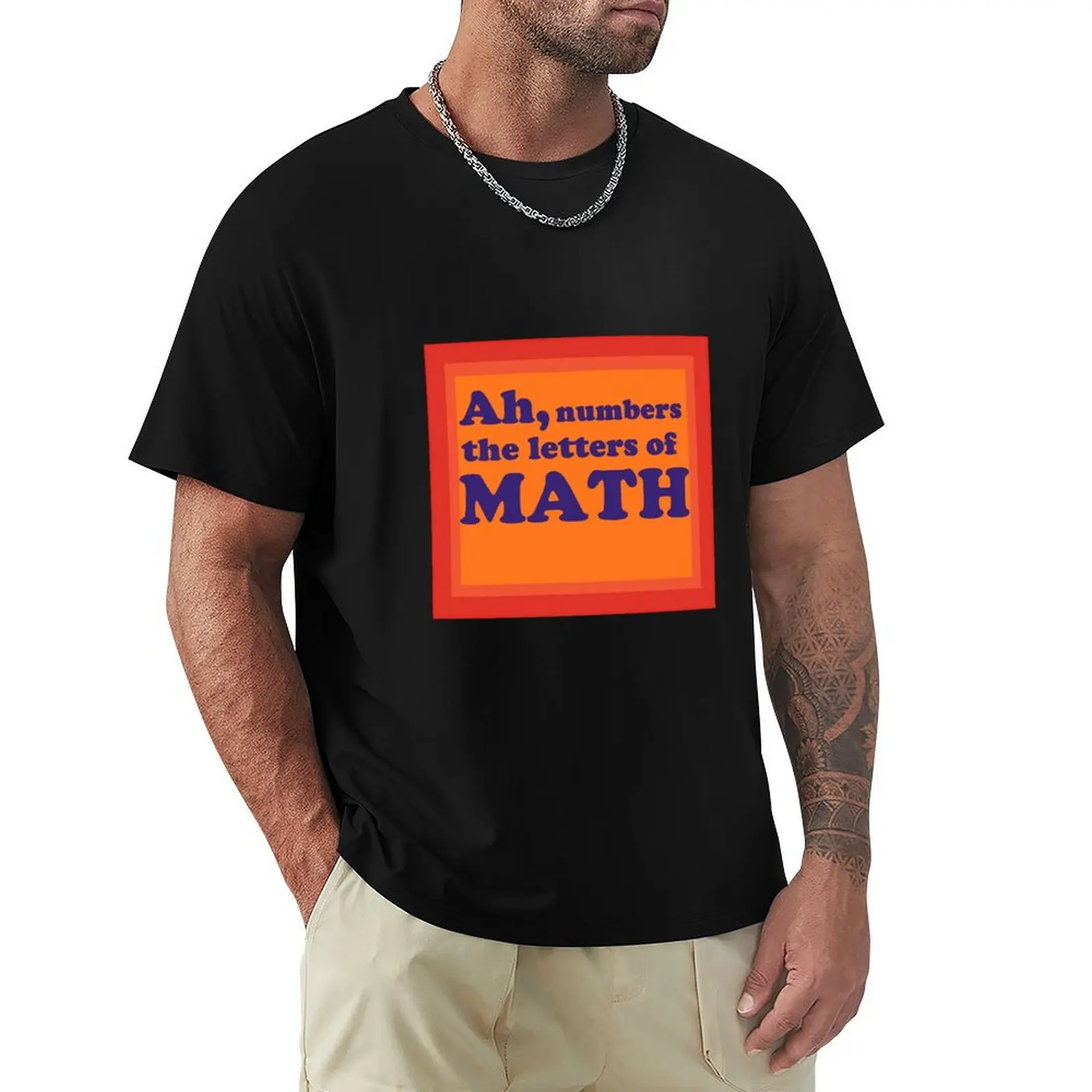 The letters of math T-Shirt Active Sports Short Sleeve Cotton Shirt
The letters of math T-Shirt Active Sports Short Sleeve Cotton Shirt