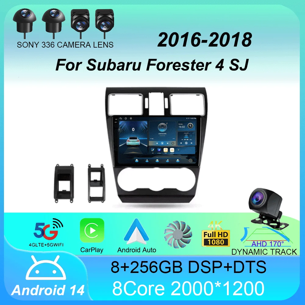 Car Radio Android 14 Carplay Auto For Subaru Forester 4 SJ 2016 2017 2018 Multimedia GSP Video DSP Head Unit Stereo 2 Din Player
Car Radio Android 14 Carplay Auto For Subaru Forester 4 SJ 2016 2017 2018 Multimedia GSP Video DSP Head Unit Stereo 2 Din Player
