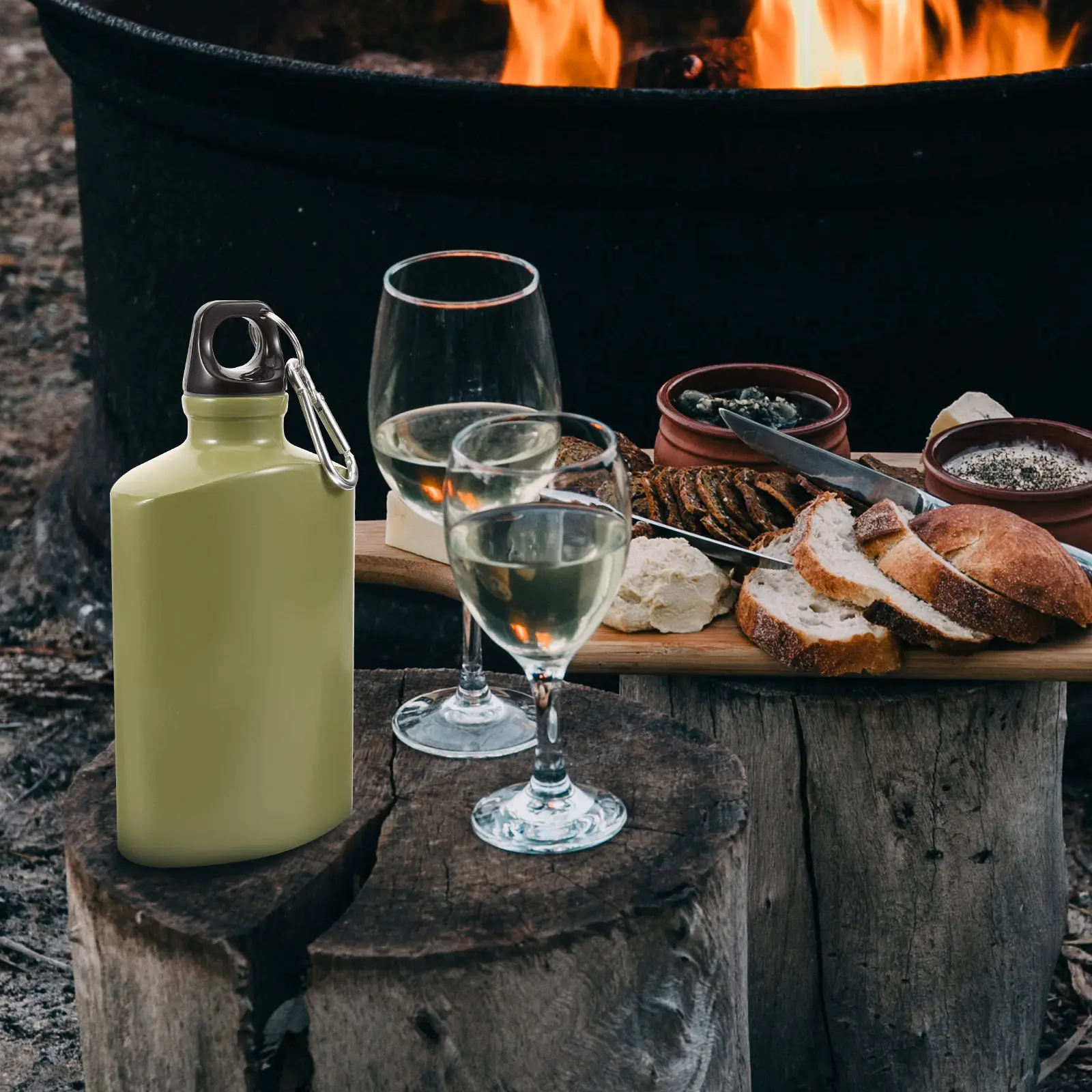 Military Water Canteen Aluminum Alloy Compact Flat Water Bottle Portable Camping Hiking Outdoor Supply Canteen
Military Water Canteen Aluminum Alloy Compact Flat Water Bottle Portable Camping Hiking Outdoor Supply Canteen