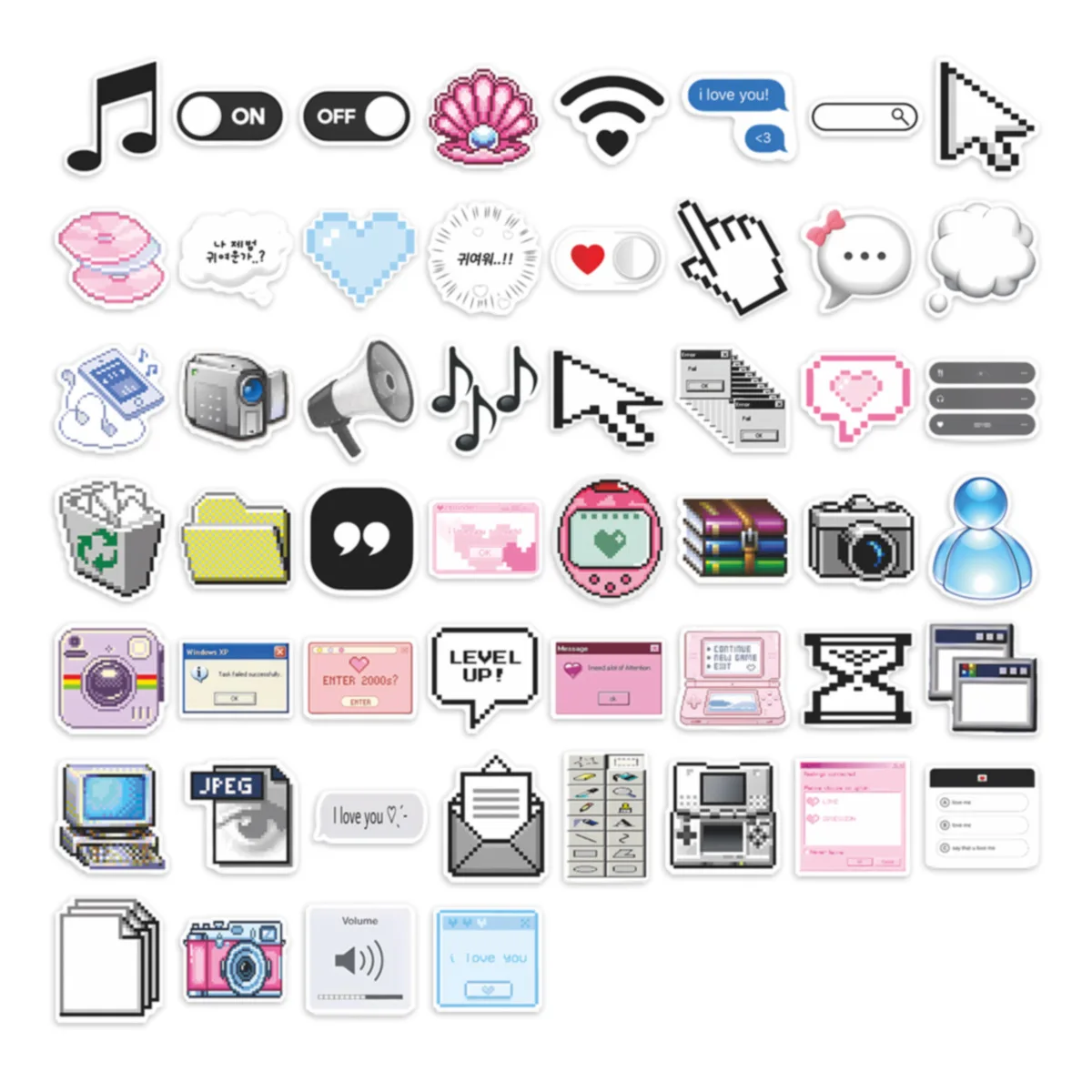 10/52PCS Programming Internet Meme Graffiti Stickers Cartoon Creative DIY Toys Secret for Bottle Travel Bag Aesthetic Decals
10/52PCS Programming Internet Meme Graffiti Stickers Cartoon Creative DIY Toys Secret for Bottle Travel Bag Aesthetic Decals