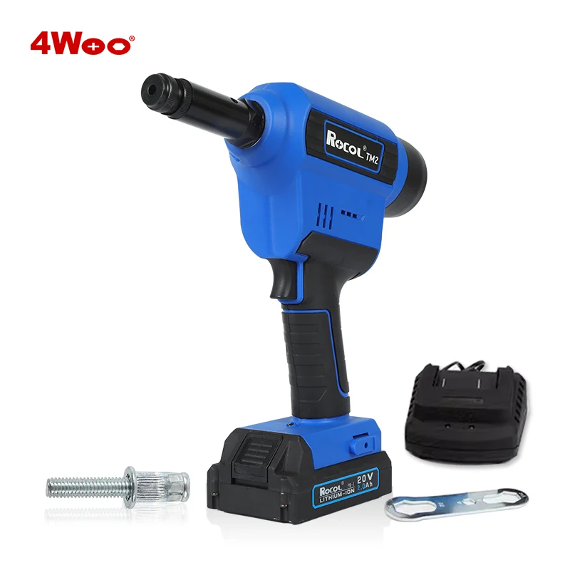 High Quality Battery Power Cordless Rivet Nut Gun Portable RL-TM2 Lithium Electric Riveting Stud Tool
High Quality Battery Power Cordless Rivet Nut Gun Portable RL-TM2 Lithium Electric Riveting Stud Tool