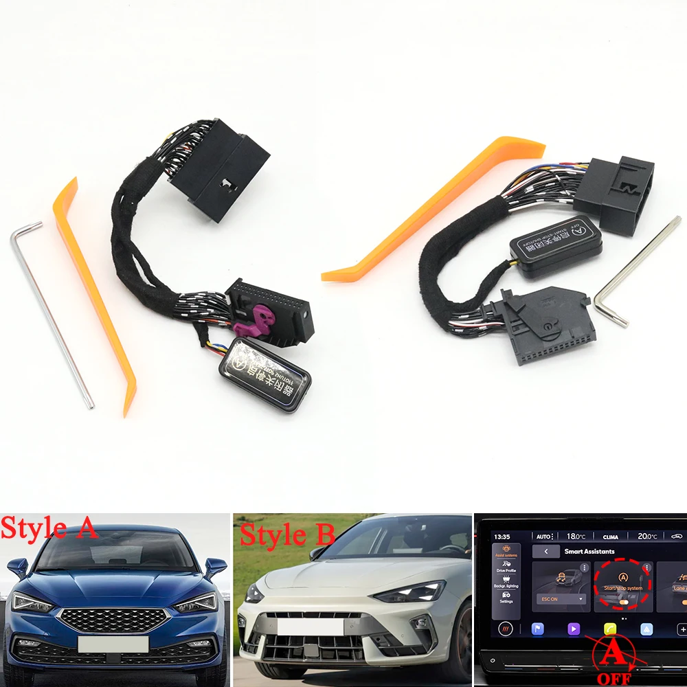 Auto Start Stop Eliminator Engine Off Closer Disable Delete Canceller Control Device Cable Plug For Seat Cupra Leon 2020-2025
Auto Start Stop Eliminator Engine Off Closer Disable Delete Canceller Control Device Cable Plug For Seat Cupra Leon 2020-2025