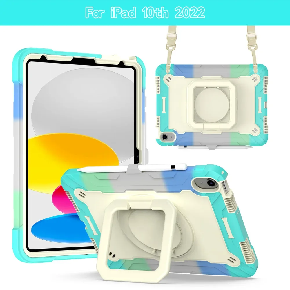 For New iPad 10 2022 10th Generation Armor Shockproof 360 Holder Stand Cover Funda For Apple iPad 10.9 inch 2022 Tablet Case
For New iPad 10 2022 10th Generation Armor Shockproof 360 Holder Stand Cover Funda For Apple iPad 10.9 inch 2022 Tablet Case