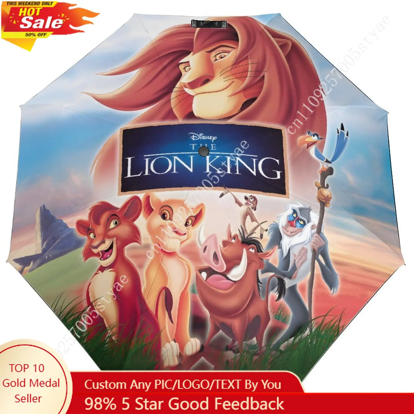 The Lion King Umbrella Disney Cartoon 3 Fold Auto Suitable Both Sunny Rainy Days Decoration Gifts Custom Umbrella Cosplay
The Lion King Umbrella Disney Cartoon 3 Fold Auto Suitable Both Sunny Rainy Days Decoration Gifts Custom Umbrella Cosplay