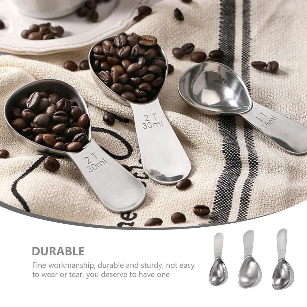 3 Pcs Spoon Set for Measuring For Liquid Kitchen Cooking Measuring Spoons Baking Easy to Use Silver Spoons
3 Pcs Spoon Set for Measuring For Liquid Kitchen Cooking Measuring Spoons Baking Easy to Use Silver Spoons
