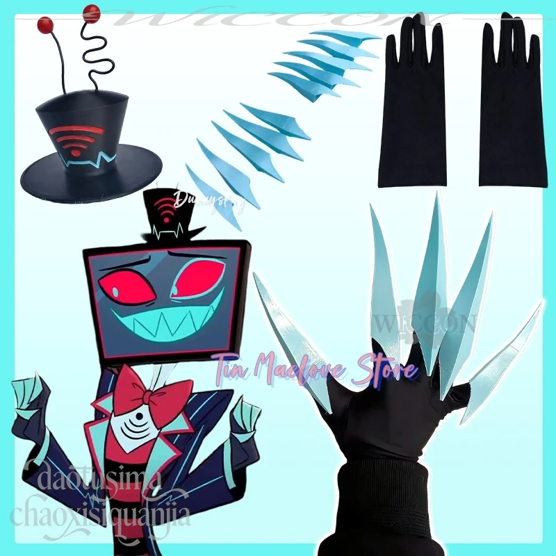 Vox Demon Hat Blue Nails With Gloves 3D Polylactic Acid Nails Props Accessories Halloween Cosplay Hazzzbin2 Anime Movie Hotel
Vox Demon Hat Blue Nails With Gloves 3D Polylactic Acid Nails Props Accessories Halloween Cosplay Hazzzbin2 Anime Movie Hotel