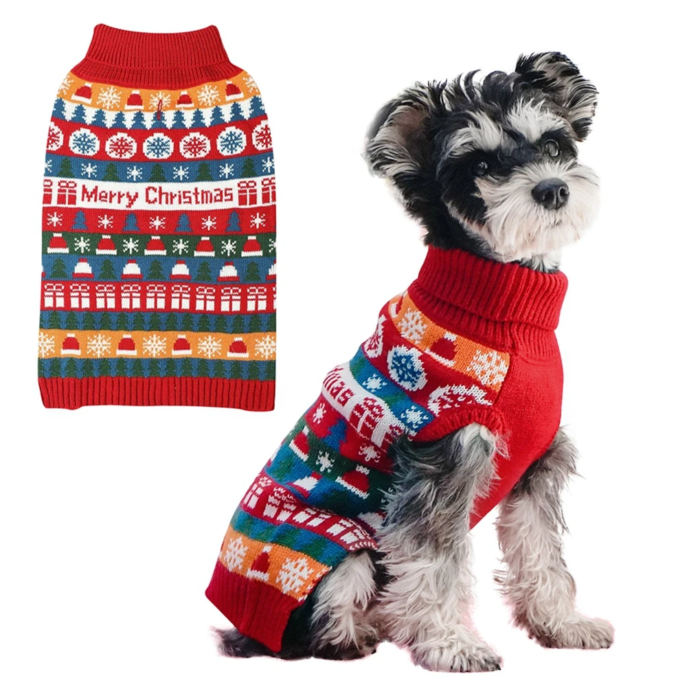 Easy To Wear/Take Off Dog Sweater For Christmas Snowflake Festival Printed Pet Clothes Puppy Sweatshirt With Elastic Cuffs
Easy To Wear/Take Off Dog Sweater For Christmas Snowflake Festival Printed Pet Clothes Puppy Sweatshirt With Elastic Cuffs