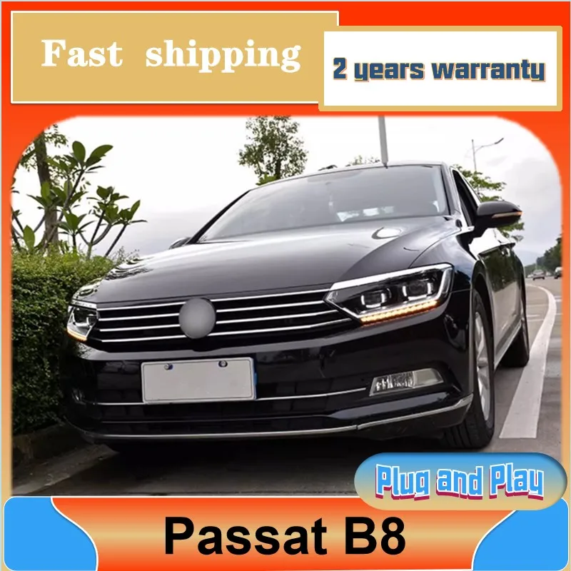 Car Styling for VW Passat B8 Head Light 2016-2019 Passat B8 Headlight EU Version Volkswagen DRL Turn Signal Low High Beam Projec
Car Styling for VW Passat B8 Head Light 2016-2019 Passat B8 Headlight EU Version Volkswagen DRL Turn Signal Low High Beam Projec