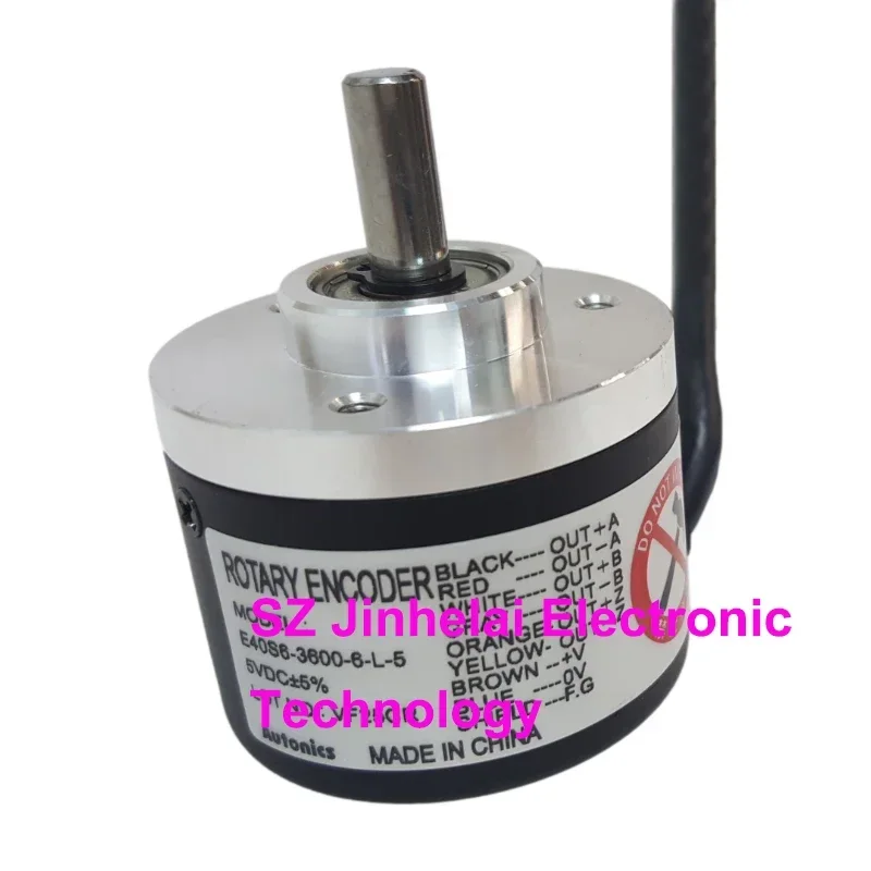 New Original Autonics Incremental Rotary Encoder E40S6-100 360 500 1000 1024 2000 2500 3600 5000-6-L-5
New Original Autonics Incremental Rotary Encoder E40S6-100 360 500 1000 1024 2000 2500 3600 5000-6-L-5