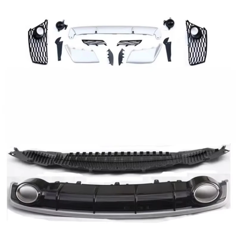 Car Front Bumper Grille Fog Lamp Frame Rear Lip Tail Throat for Audi A6 2016-2018 Upgraded to RS6 Style Body Kit Assembly
Car Front Bumper Grille Fog Lamp Frame Rear Lip Tail Throat for Audi A6 2016-2018 Upgraded to RS6 Style Body Kit Assembly